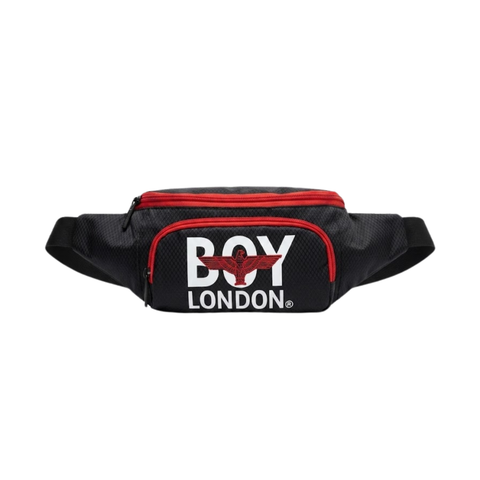 Cangurera Boy London Negro | Riñonera Bolsa de Cintura Unisex