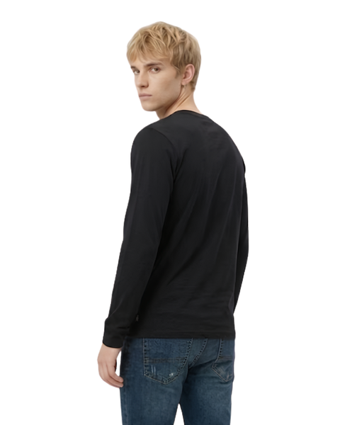 Playera Boy London Hombre Negra Lettering Pintado