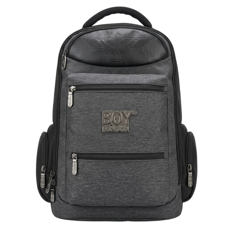 Mochila Boy London Gris Oscuro | Backpack Urbana Unisex