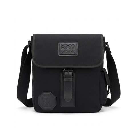 Bolsa Messenger Boy London Negro | Mensajero Cruzada Unisex