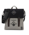 Bolsa Messenger Boy London Gris | Mensajero Cruzada Unisex