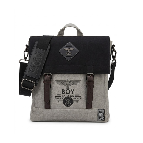 Bolsa Messenger Boy London Gris | Mensajero Cruzada Unisex
