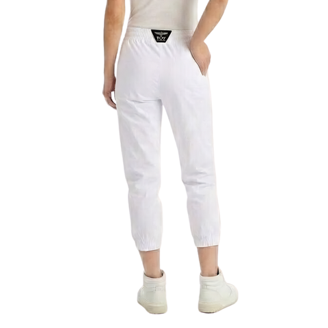 Pantalón Jogger Vinipiel Blanco Mujer Juvenil Boy London