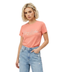 Playera Boy London Mujer Coral Plateado Perlas