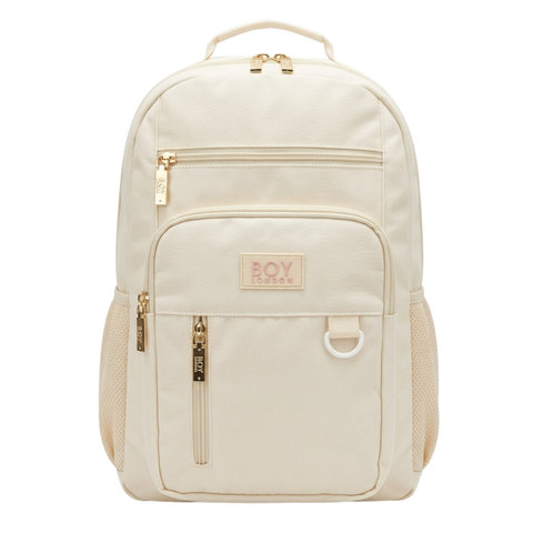 Mochila Boy London Crema | Backpack Urbana Unisex