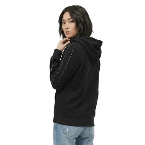Sudadera Hoodie Boy London Mujer Negra UK Dorado