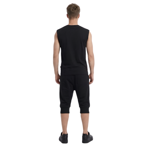 Short Jogger Boy London Hombre Negro Drop Crotch