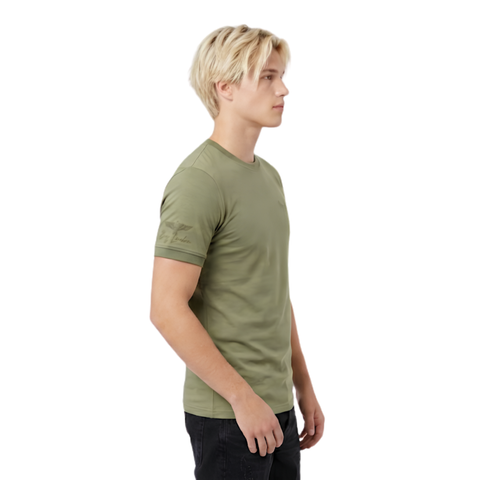 Playera Verde Claro Hombre Cuello Redondo Boy London Verde Claro Chica