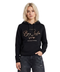 Sudadera Boy London Mujer Negra Dorado Limited Edition