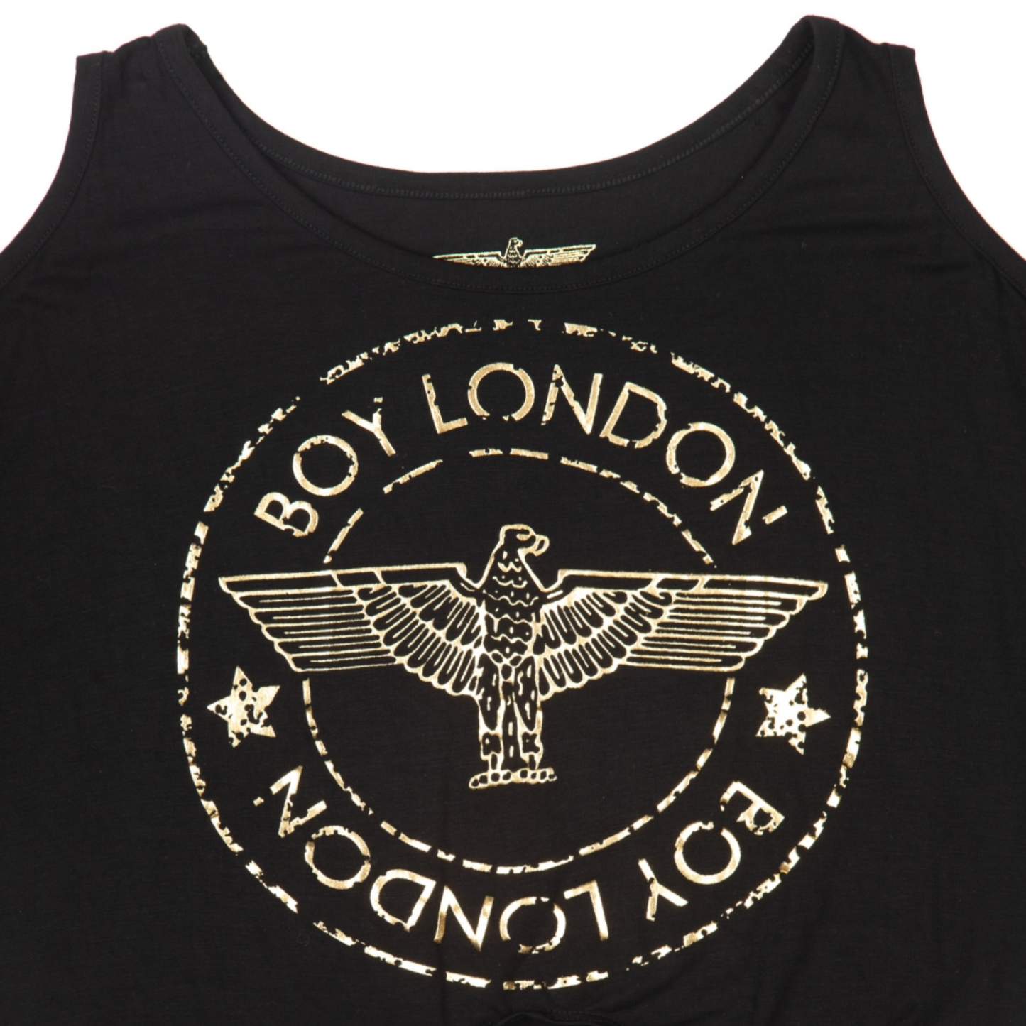 Crop Top Para Dama Hombros Descubiertos Estrellas Boy London