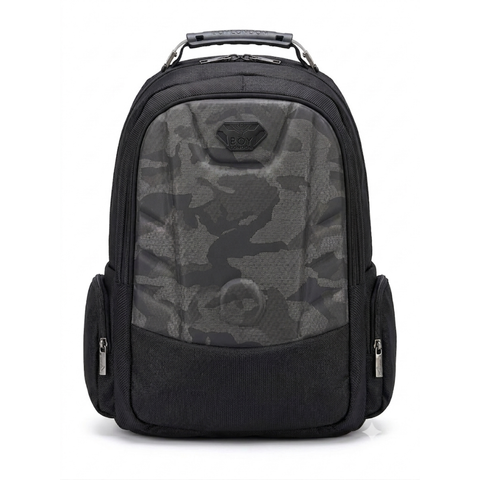 Mochila Boy London Camuflaje Gris | Backpack Urbana Unisex