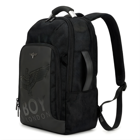 Mochila Boy London Negra Águila Gran Escala Stealth