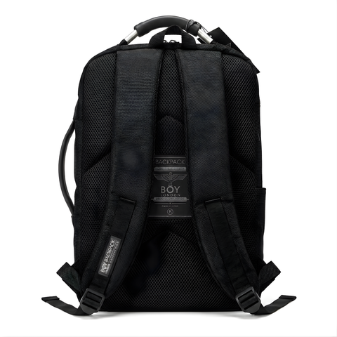 Mochila Boy London Negra Águila Gran Escala Stealth