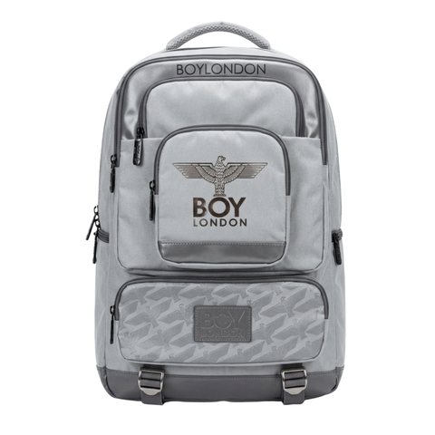 Mochila Boy London Gris Claro | Backpack Urbana Unisex