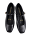 Zapato Mary Jane Boy London Mujer Negro Hebilla Dorada Shoes