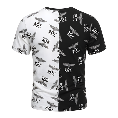 Playera Boy London Negra Estampado Clásico Original
