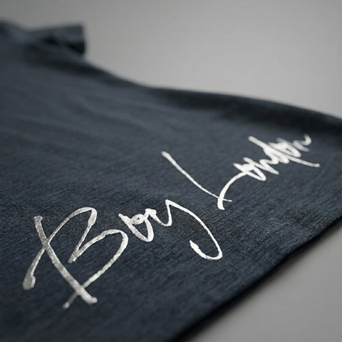 Playera Boy London Mujer Gris Plata Limited Edition