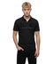 Playera Polo Boy London Hombre Negra Slim Firma