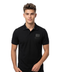 Playera Polo Boy London Hombre Negra