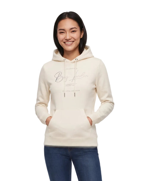 Sudadera Crema de mujer Boy London Firma Plateada Limited Edition