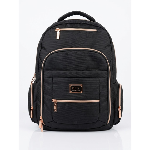 Mochila Boy London Negro | Backpack Urbana Unisex
