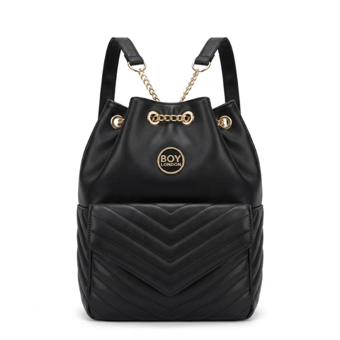 Bolsa Boy London Negro | Bolsa de Moda Casual para Mujer
