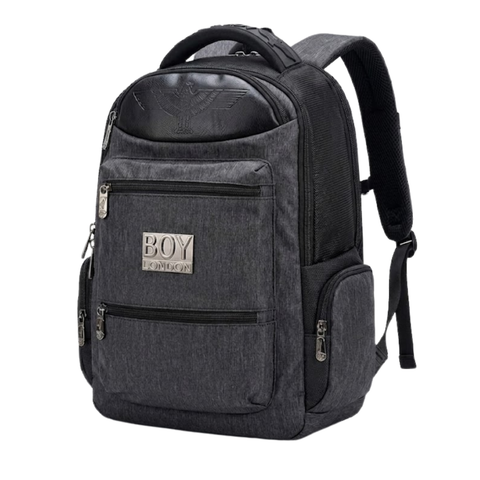 Mochila Boy London Gris Oscuro | Backpack Urbana Unisex