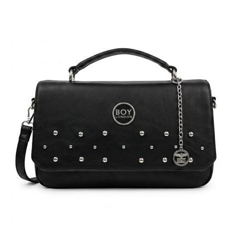 Bolsa Boy London Negro | Bolsa de Moda Casual para Mujer