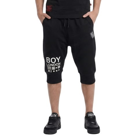 Short Jogger Boy London Hombre Negro Drop Crotch