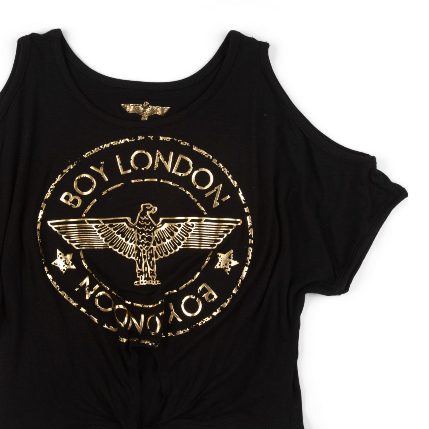 Crop Top Para Dama Hombros Descubiertos Estrellas Boy London