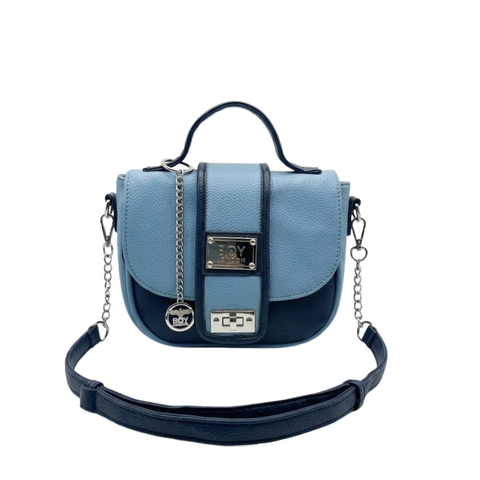 Bolsa Boy London Azul | Bolsa de Moda Casual para Mujer