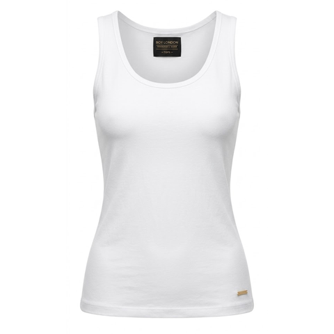 Blusa Tirantes Boy London Mujer Blanca