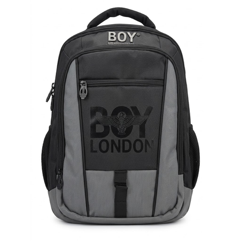 Mochila Boy London Gris | Backpack Urbana Unisex