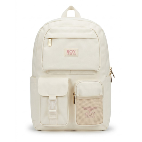 Mochila Boy London Crema | Backpack Urbana Unisex