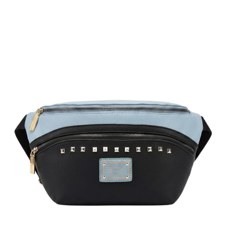Cangurera Boy London Gris | Riñonera Bolsa de Cintura Mujer