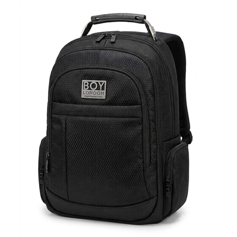 Mochila Boy London Negro | Backpack Urbana Unisex