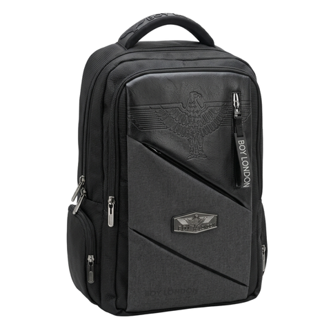 Mochila Boy London Negro | Backpack Urbana Unisex