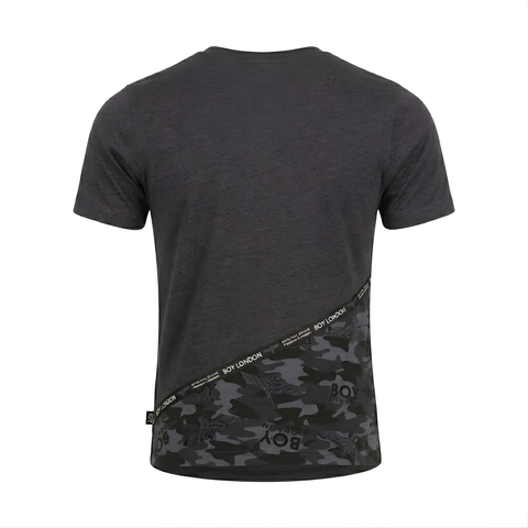 Playera Boy London Gris Oscuro UK Original Hombre
