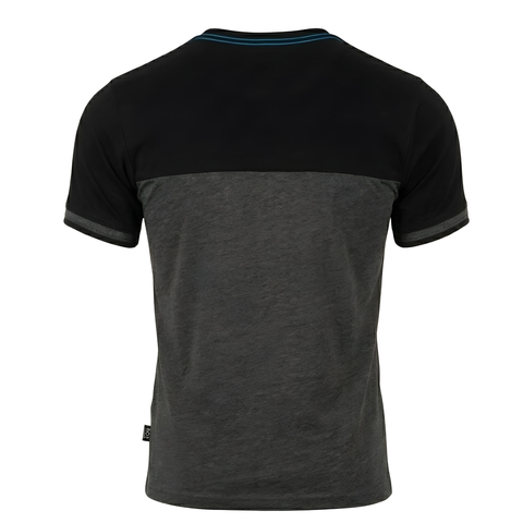 Playera Boy London Gris Estampado Fraccionado Original