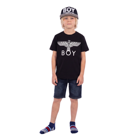 Pack 3 Calcetines Boy London Niño Azul Gris Negro