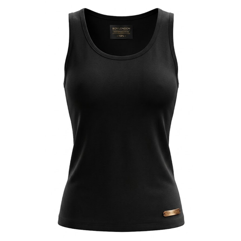 Blusa Tirantes Boy London Mujer Negra