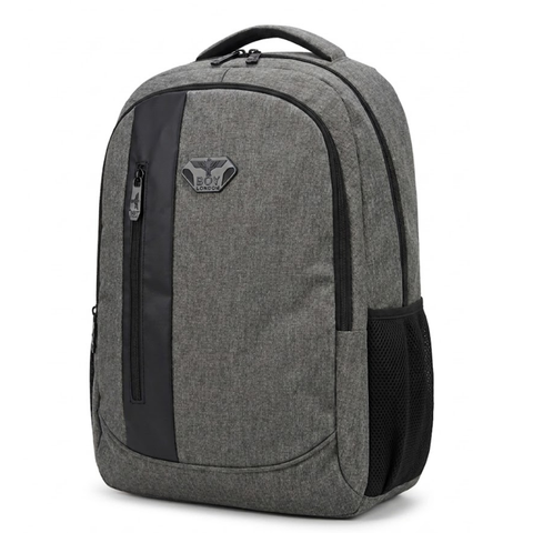Mochila Boy London Gris | Backpack Urbana Unisex