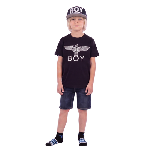 Pack 3 Calcetines Boy London Niño Azul Gris Negro