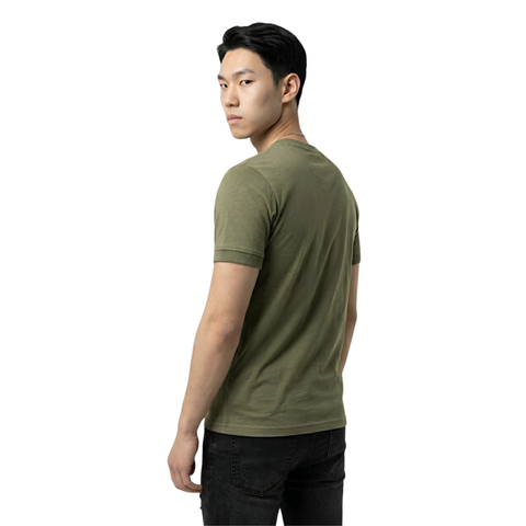 Playera Verde Olivo Hombre Cuello Redondo Boy London