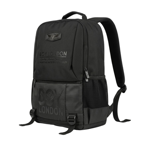 Mochila Boy London Negra Quality Assured Panel Mesh