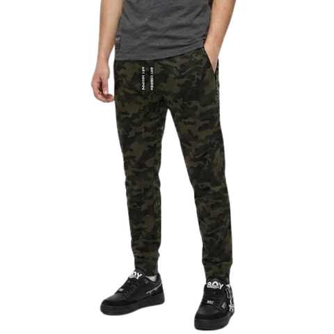 Pants Jogger Boy London Gris Verde Deportivo Hombre