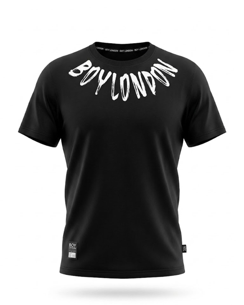 Playera Boy London Hombre Negra Punk Statement