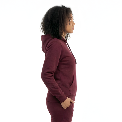 Sudadera Mujer Hoodie Vino Casual Para Boy London