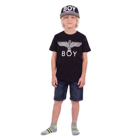 Pack 3 Calcetines Boy London Niño Azul Gris Negro