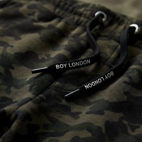 Pants Jogger Boy London Gris Verde Deportivo Hombre